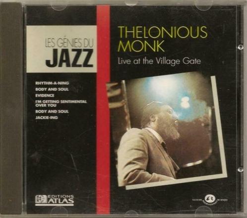 CD JAZZ - Thelonious Monk - Live At The Village Gate, Cd's en Dvd's, Cd's | Jazz en Blues, Zo goed als nieuw, Jazz, 1980 tot heden