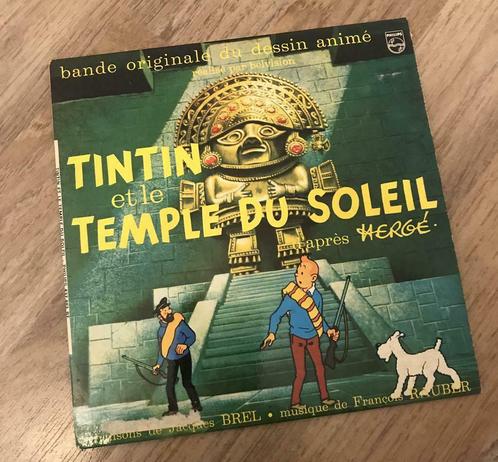 45T temple du soleil - Tintin, CD & DVD, Vinyles | Musiques de film & Bandes son