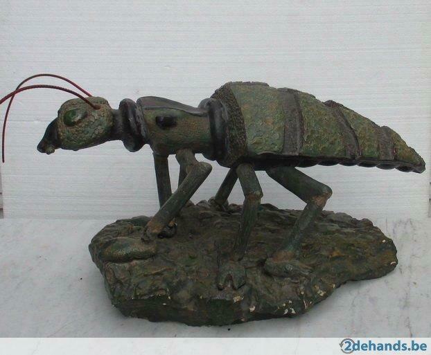 vintage botanisch anatomisch model van een kever 75 cm, Verzamelen, Overige Verzamelen, Gebruikt, Ophalen