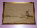 HENRI CASSIERS ANTIQUE AQUARELLE DERYCKER BRUXELLES LITHO, Enlèvement ou Envoi