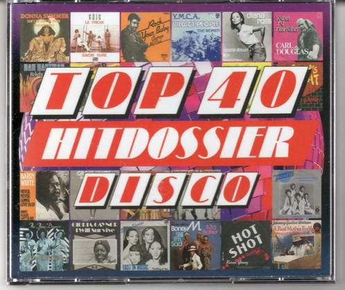 Top 40 " DISCO " HITDOSSIER.5 CD Box New & Sealed., CD & DVD, CD | Dance & House, Disco, Coffret, Enlèvement ou Envoi