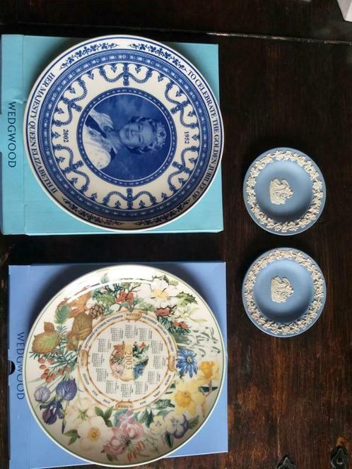 Wedgwood borden 4 stuks, Antiquités & Art, Antiquités | Email, Enlèvement