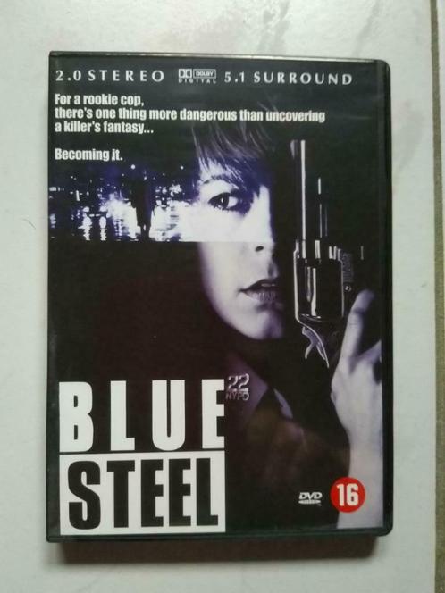 DVD - Blue steel (Jamie Lee Curtis/Ron Silver), Cd's en Dvd's, Dvd's | Actie, Actiethriller, Ophalen of Verzenden
