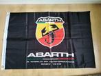 Abarth vlag 60x90 cm, Ophalen of Verzenden, Nieuw