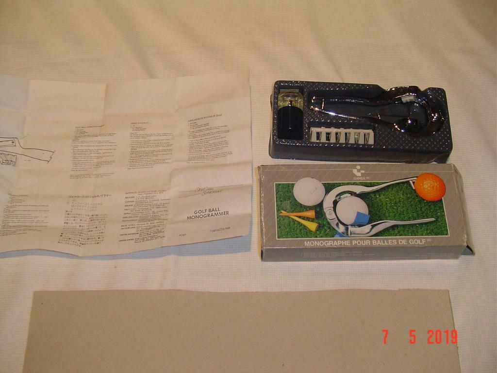 Golf Bal Monogrammer  : zet initialen op de balletjes, Sport en Fitness, Golf, Ophalen of Verzenden, Zo goed als nieuw