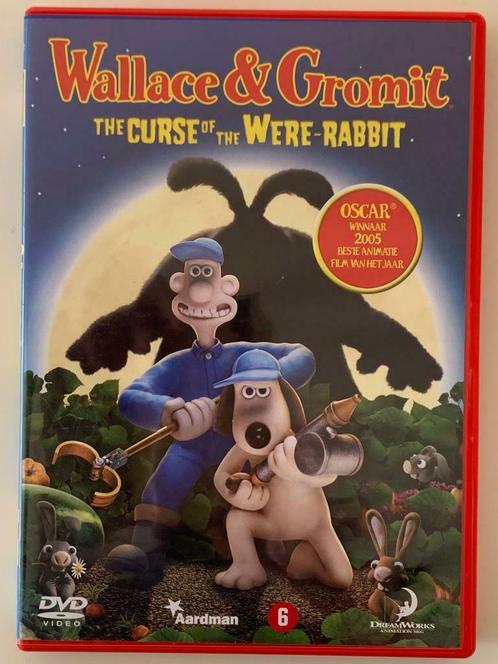 Wallace & Gromit Curse of the Were Rabbit animatiefilm dvd, Cd's en Dvd's, Dvd's | Kinderen en Jeugd, Film, Avontuur, Vanaf 6 jaar