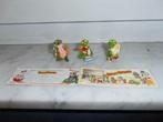 Figurines "Les Crazy Crocos à l'école" – KINDER/FERRERO 1992, Figurines en plastique dur, Utilisé, Enlèvement ou Envoi