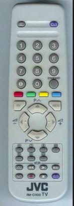 Afstandsbediening JVC RM-C1100., Audio, Tv en Foto, Afstandsbedieningen, Gebruikt, Ophalen of Verzenden, Vhs, Origineel