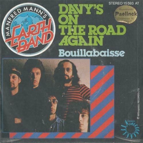 Manfred Mann’s Earth Band – Davy’s on the road again - Singl, CD & DVD, Vinyles Singles, Single, Pop, 7 pouces, Enlèvement ou Envoi
