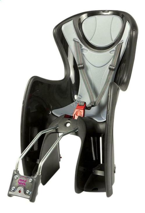 OK Baby Fietsstoel Body Guard zwart/grijs NIEUW!, Fietsen en Brommers, Fietsaccessoires | Fietsstoeltjes, Nieuw, Achterzitje, 9 t/m 36 kg