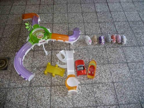 circuit Zhu Zhu  avec 6 Hamsters+ 1 lapin d'une autre marque, Kinderen en Baby's, Speelgoed | Racebanen, Gebruikt, Racebaan, Elektrisch