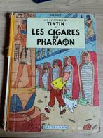 BD Kuifje les Cigars du Pharaon 1955, Antiek en Kunst, Ophalen of Verzenden, Hergé