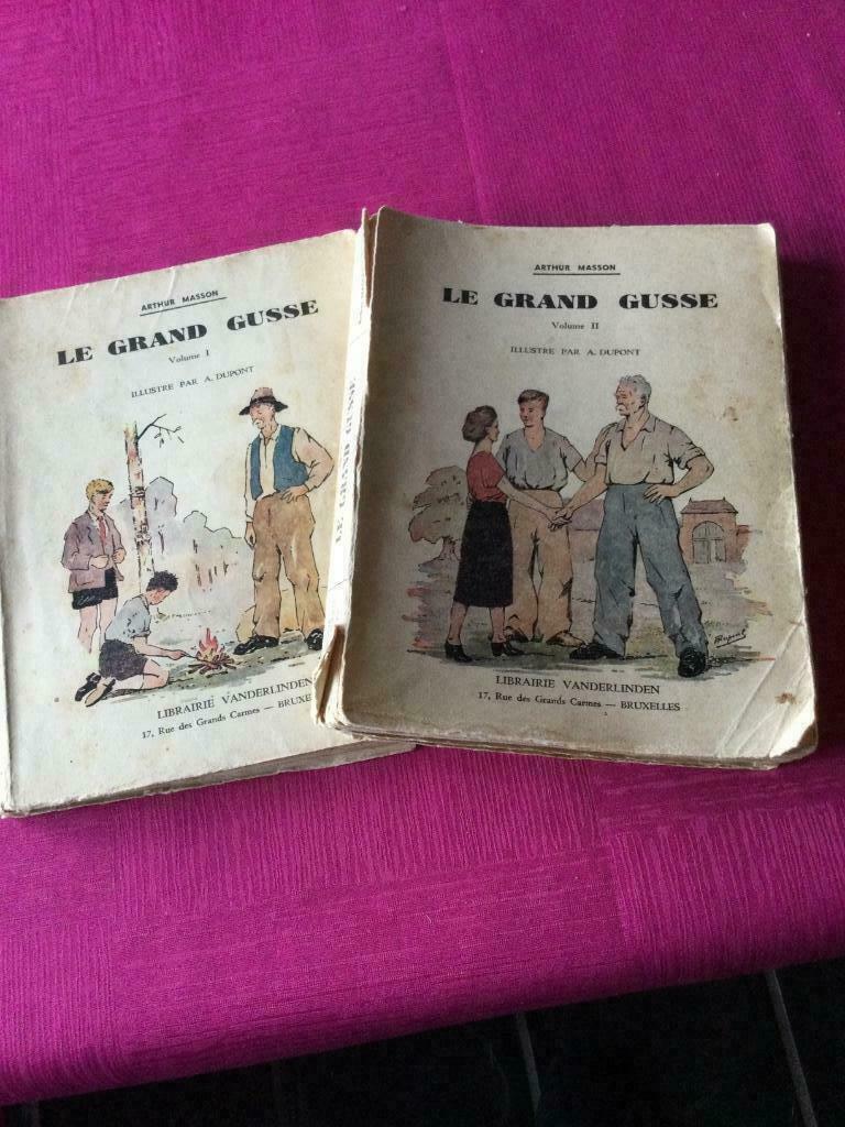Livres « LE GRAND GUSSE «  d’Arthur Masson vol. 1 et 2, Ophalen of Verzenden, Gelezen, Masson Arthur