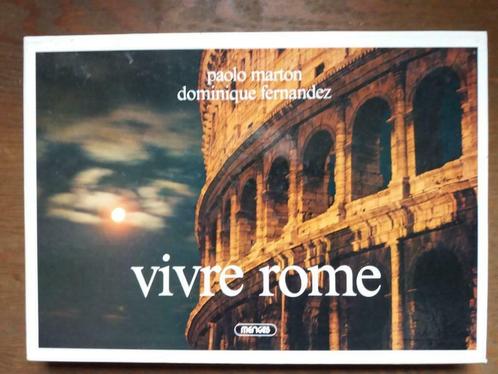 Livre Vivre Rome 1983 Marton - Fernandez, Livres, Art & Culture | Photographie & Design, Comme neuf, Autres sujets/thèmes, Enlèvement ou Envoi