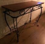 Antieke side table, decoratieve tafel, bruin, Enlèvement ou Envoi, Neuf