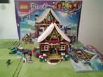 Lego Friends 41323 Le chalet de la station de ski complet av, Complete set, Gebruikt, Ophalen of Verzenden, Lego