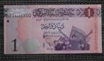 Bankbiljet 1 dinar Libië 2013 UNC, Postzegels en Munten, Setje, Ophalen of Verzenden, Overige landen