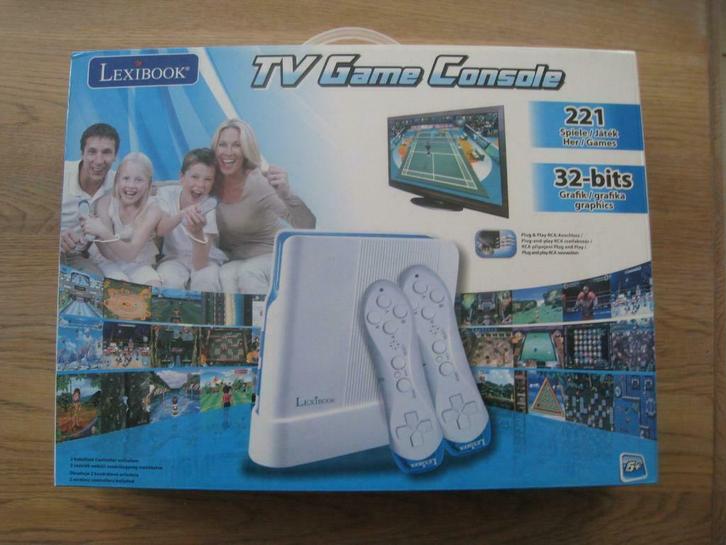 NIEUW Tv console game / lexibook + 2 afstandsbedieningen, Games en Spelcomputers, Spelcomputers | Overige, Nieuw, Ophalen of Verzenden