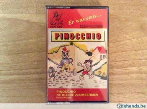 muziekcassette er was eens... pinocchio / de kleine zeemeer, Divers, Divers Autre, Utilisé