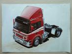 Poster 1989 IAA Mercedes Benz truck 1748, Verzamelen, Posters, Rechthoekig Liggend, Ophalen of Verzenden, Zo goed als nieuw, Overige onderwerpen