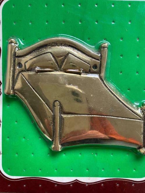 Massief messing slaapkamer embleem - brocante, Huis en Inrichting, Woonaccessoires | Overige, Nieuw, Ophalen of Verzenden