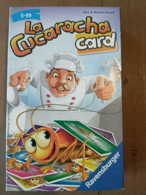 La Cucaracha Card - Ravensburger, Hobby en Vrije tijd, Gezelschapsspellen | Bordspellen, Zo goed als nieuw, Een of twee spelers