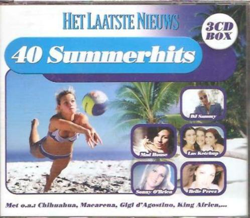 40 Summerhits 3 CD box, Cd's en Dvd's, Cd's | Verzamelalbums, Pop, Ophalen of Verzenden