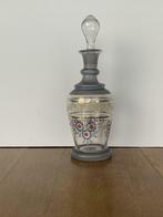 vase bouteille en verre bouteille décorative déco VINTAGE, Antiquités & Art, Enlèvement ou Envoi