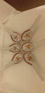 Chinese soeplepels 6 stuks, Ophalen of Verzenden, Zo goed als nieuw, Porselein, Bestek