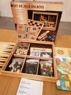 10 jeux classiques dans une boîte en bois 40 x40