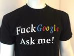 T-shirt noir S, F *** Google Demandez-moi! Collection B&C, Vêtements | Hommes, Noir, Porté, Taille 46 (S) ou plus petite, Enlèvement ou Envoi