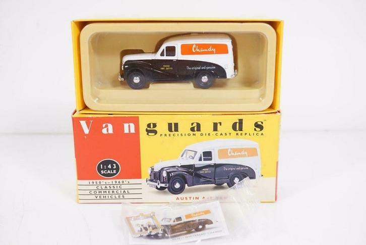1:43 Vanguards Austin A40 Delivery Van 'CHANDY', Verzamelen, Automerken, Motoren en Formule 1, Zo goed als nieuw, Auto's, Ophalen of Verzenden