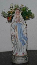 Brocante bisquit Lourdes Maria, Ophalen of Verzenden