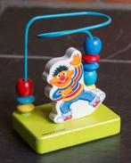 Ernie (Sesamstraat) spel met houten parels, Kinderen en Baby's, Speelgoed | Houten speelgoed, Ophalen of Verzenden, Gebruikt, Overige typen