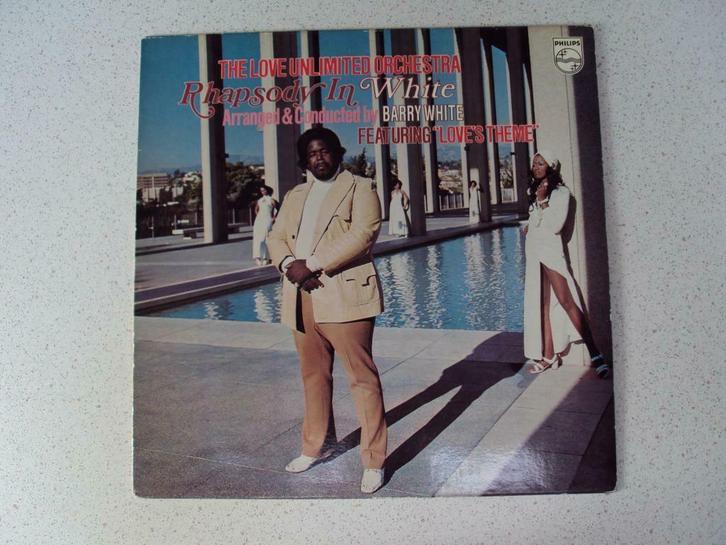 LP "Barry White" Rapsody In White anno 1974, Cd's en Dvd's, Vinyl | Pop, 1960 tot 1980, 12 inch, Ophalen of Verzenden