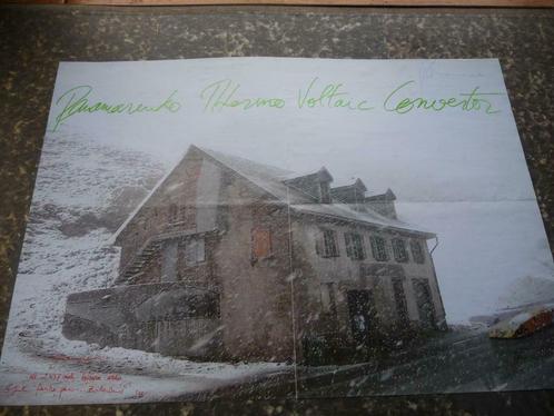 PANAMARENKO - AFFICHE ORIGINEEL GESIGNEERD, Antiek en Kunst, Kunst | Litho's en Zeefdrukken, Ophalen of Verzenden