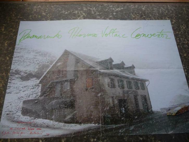 PANAMARENKO - AFFICHE ORIGINEEL GESIGNEERD, Antiek en Kunst, Kunst | Litho's en Zeefdrukken, Ophalen of Verzenden