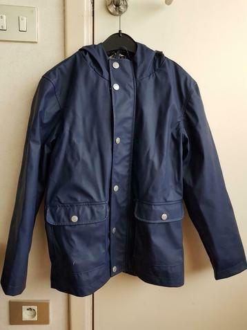 Donkerblauwe regenjas maat 140, Kinderen en Baby's, Aldi, Gebruikt, Jongen of Meisje, Ophalen of Verzenden