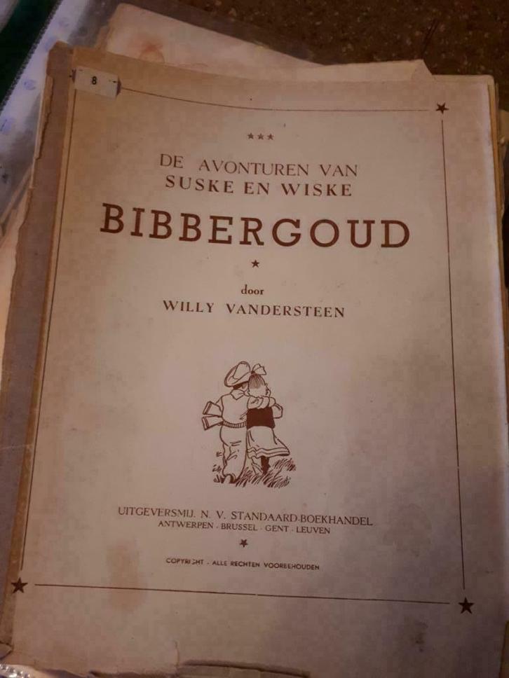 Suske en Wiske Bibbergoud, Boeken, Stripverhalen, Gelezen, Ophalen of Verzenden