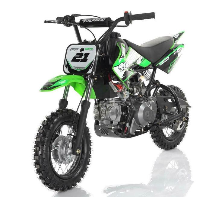 GEPARD Junior Automaat dirtbike pitbike 70cc 110cc 125cc, Fietsen en Brommers, Minibikes, Midibikes en Pitbikes, Nieuw, Dirtbike