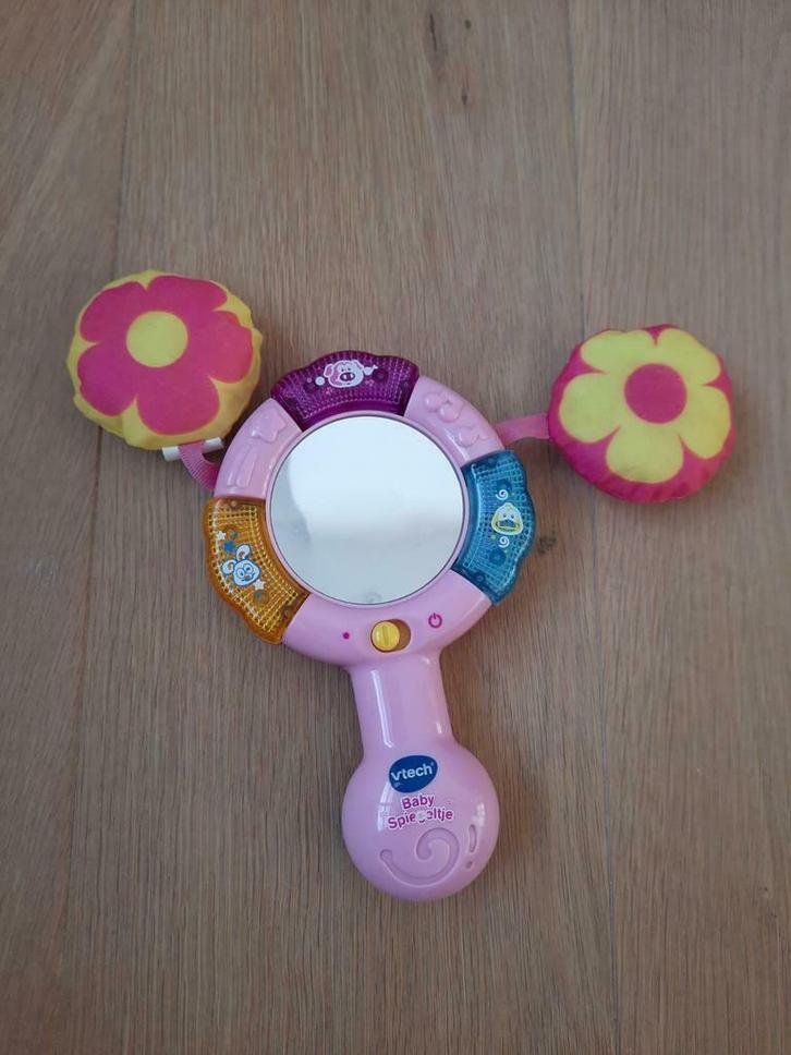 Baby spiegeltje roze • Vtech • 6-24 maanden • meisje, Kinderen en Baby's, Speelgoed | Vtech, Gebruikt, 6 maanden tot 2 jaar, Ophalen of Verzenden