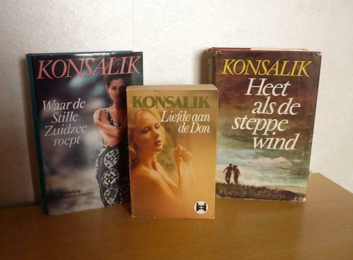 3 BOEKEN van Konsalik, Livres, Romans, Enlèvement ou Envoi