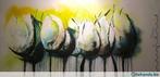 Mylene Cremers, Yellow Tulips with a twist, Antiek en Kunst, Kunst | Schilderijen | Modern