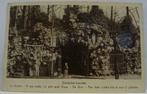 Carte postale ancienne Oostacker-Lourdes La grotte 1938, Affranchie, 1920 à 1940, Flandre Orientale, Enlèvement ou Envoi