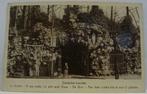 Oude postkaart Oostacker-Lourdes De grot 1938, Ophalen of Verzenden, 1920 tot 1940, Gelopen, Oost-Vlaanderen