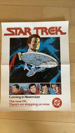 Vintage original 1983 Star Trek DC Comics promo poster, Zo goed als nieuw, Poster, Ophalen