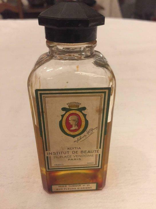 flacon  Klytia - Paris, Place Vendôme vintage 1930', Verzamelen, Parfumverzamelingen, Gebruikt, Ophalen