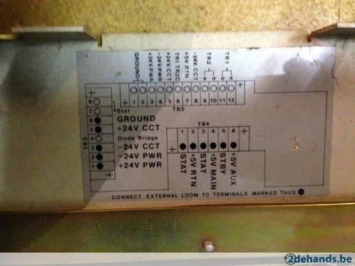professionele voeding 24 V 5 V, Hobby en Vrije tijd, Elektronica-componenten, Gebruikt
