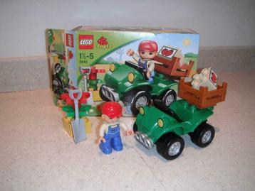 boerderijquad van lego duplo 5645, volledig en in de doos, Enlèvement ou Envoi, Comme neuf, Ensemble complet, Duplo