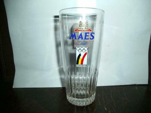 Verzam/Horeca-Bierglas "Maes" (DS105-i), Verzamelen, Glas en Drinkglazen, Zo goed als nieuw, Bierglas, Ophalen of Verzenden